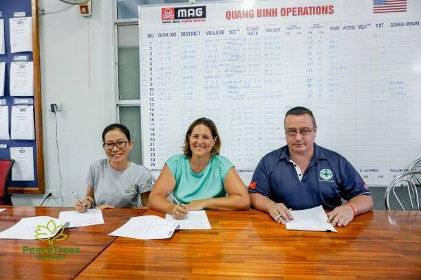 Three NGOs join forces to conduct war-era mine clearance in Quang Binh three ngos join forces to conduct war era mine clearance in quang binh